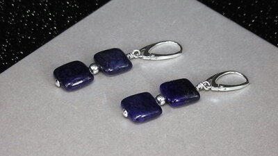 Náušnice lapis lazuli
