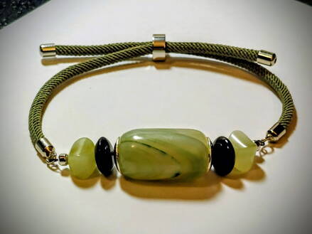 Náramok jadeit