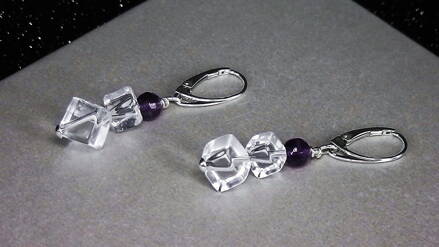 Náušnice krištáľ Náušnice krištáľ