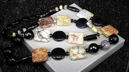 Náhrdelník jaspis Náhrdelník jaspis