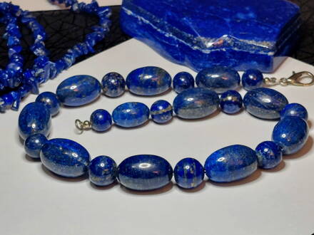 Náhrdelník lapis lazuli